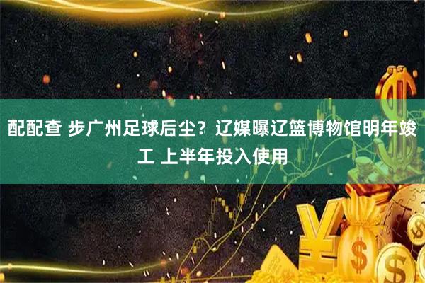 配配查 步广州足球后尘？辽媒曝辽篮博物馆明年竣工 上半年投入使用